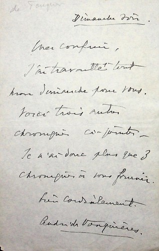S andré de fouquieres - ✒,