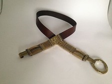 Chicos genuine leather belt - genuine,