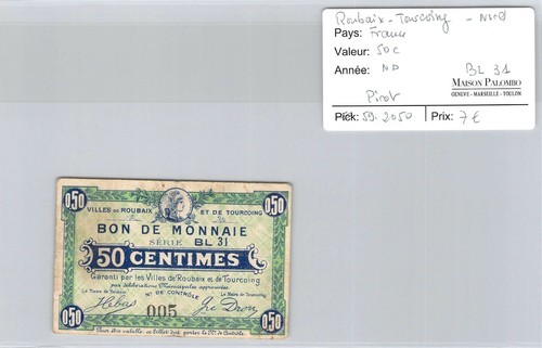 Billet nécessité france - billet,