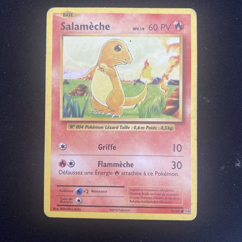 Carte pokemon salamèche - pokemon,