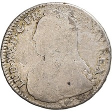 France, Louis XV, 1/2 Ecu aux