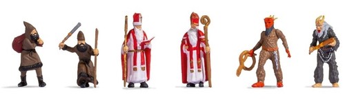 Noch figurines nicolas et - st,