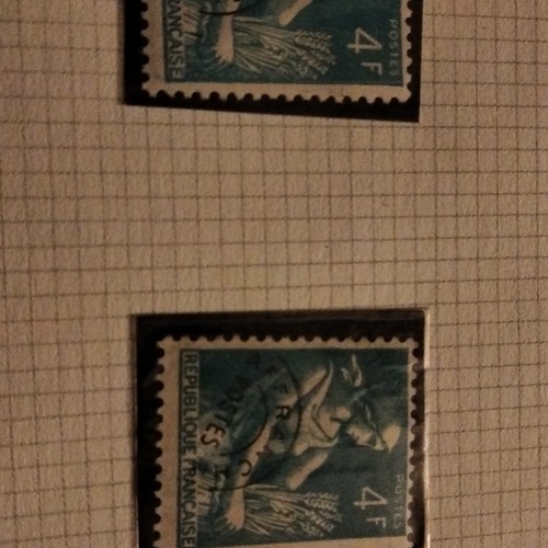 Lot timbres france europe 4f - 2,