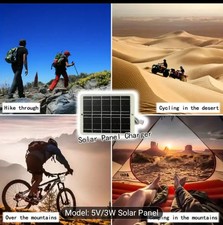 Panneau Solaire Portable 3W 5