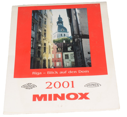 Calendar minox riga 2001 club - minox,