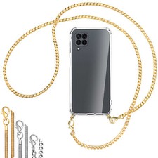 Collier (Chaîne en métal) pour Samsung Galaxy M22 4G / M32 4G Coque avec cordon 