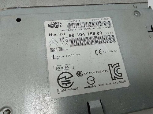 9810475880 système navegation