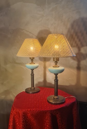 Paire lampes chevet - de,