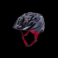 Casque Solide Chakra Jeunesse Kali (52-57cm) Noir Brillant