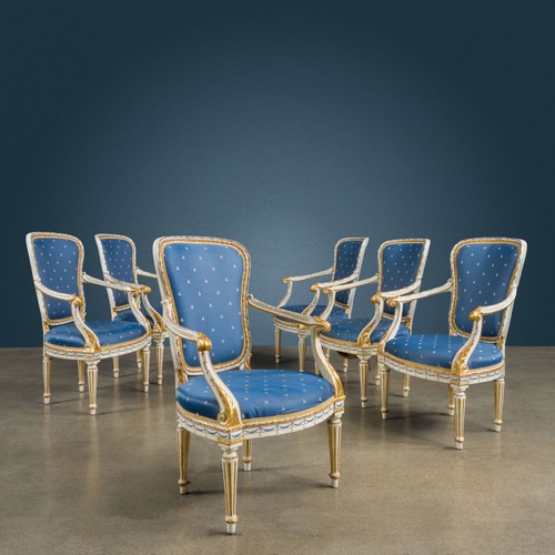 Fauteuils baroques anciens - fauteuils,