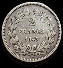 2 Francs Louis Philippe 1er 1847 A
