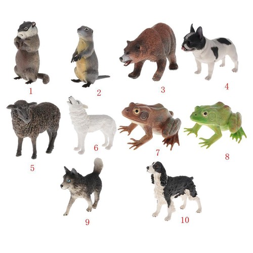 Figurines animaux réalistes - d'animaux,