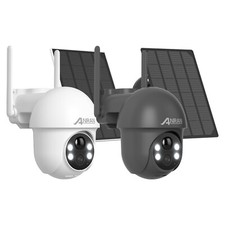 ANRAN 5MP Caméra de Sécurité Surveillance Solaire Batterie sans fil Wifi Audio