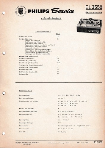 Manuel service pour philips - manuel,