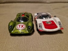 Lot 2 Voitures Course Miniature Corgi Toys et Politoys 1/43