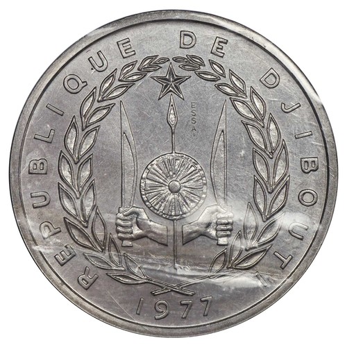 Djibouti francs 1977 essai - 1977,