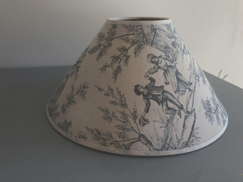Abat jour toile - en, jouy