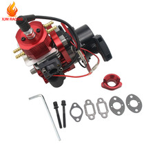 Marine Engine CNC 32cc Red for