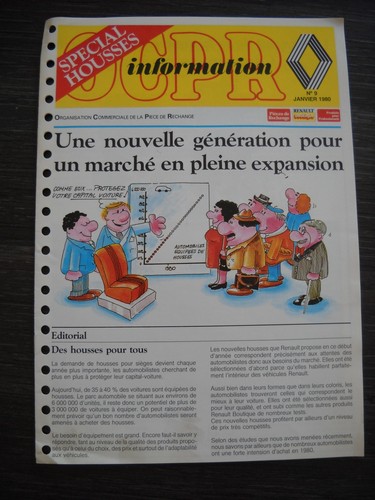 Information ocpr renault 1980 - renault,