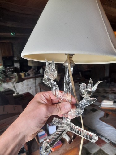 Lampe cristal couple - lampe, en
