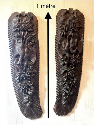 Ancienne sculpture foret noire - sculpture,
