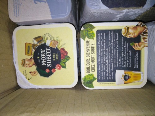 Sous verres bock coaster