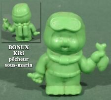 Bonux, embout de crayon Kiki pêcheur sous-marin vert