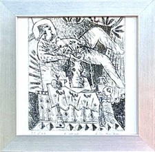 TOBIASSE   THEO   GRAVURE  ENCADREE