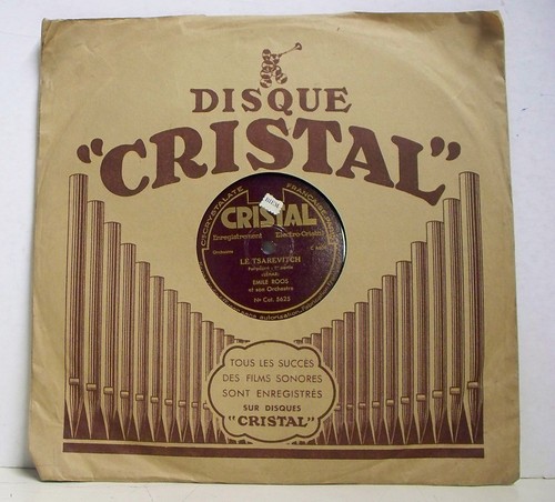 Tours orchestre emile roos - 78,