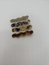 Lot De 4 Barrettes Ondulées