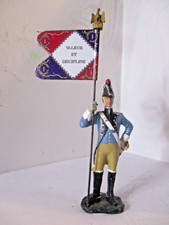 HACHETTE 1/32 FIGURINE 73 PORTE DRAPEAU EMPIRE 1è BAT  TRAIN ARTILLERIE NAPOLEON