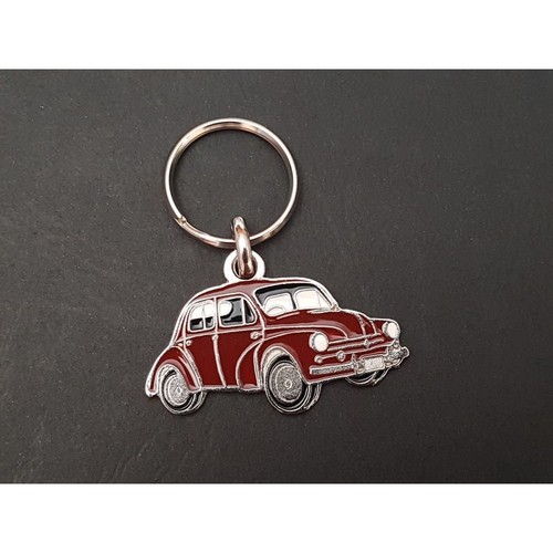 Porte clés profil renault 4cv - renault,