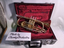 YAMAHA YCR-3330 Short Cornet Red Brass Bell | Fabriqué au Japon | Pistons...