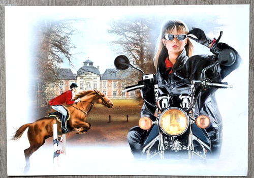 Rare superbe gouache - superbe,