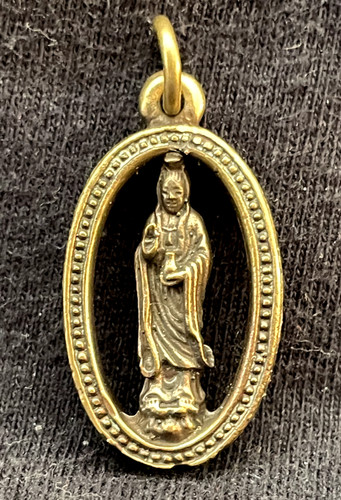Statuette figurine laiton - statuette, en