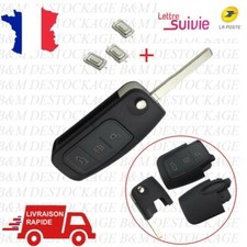 Plip coque clé Ford Fiesta, Mondeo, Focus, KA, Fusion, C-MAX, Puma, Transit