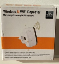 Amplificateur De Signal Repeteur Sans Fil Wireless Internet Booster Wifi 300Mbps