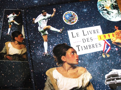 Livre des timbres - de, france