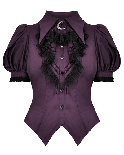 Dark love blouse top - blouse, femme