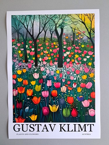 Gustav klimt tulipes - gustav,