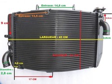 RADIATEUR CBR 600 CBR 600CBR F4 F4i FS RR FR Rossi 1999 à 2006 Garantie 1AN NEUF