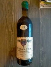 vin JURANCON CLOS SOULENS 1978