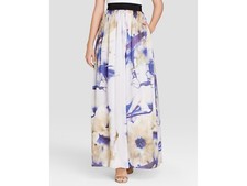 NEW ABS By Allen Schwartz Skirt Wedding Evening Wear Size Large