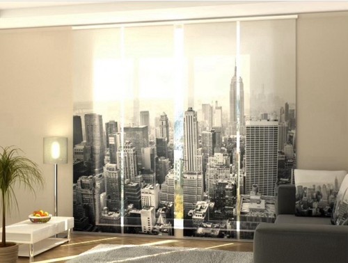 Rideaux manhattan panneaux - manhattan,
