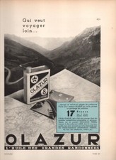 AD PUBLICITE HUILE OIL OLAZUR