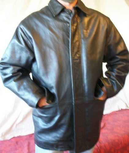 Veste cuir in extenso - veste,