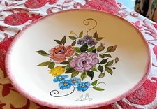 joli plat céramique semi creux - fabrication artisanale