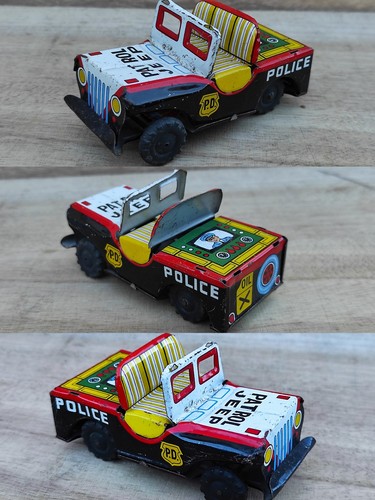 Patrol jeep police jouet - jeep,