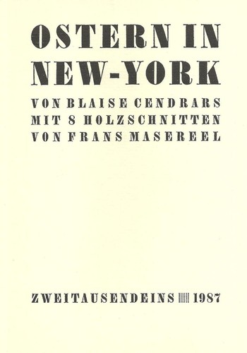 Blaise cendrars frans - blaise, cendrars,