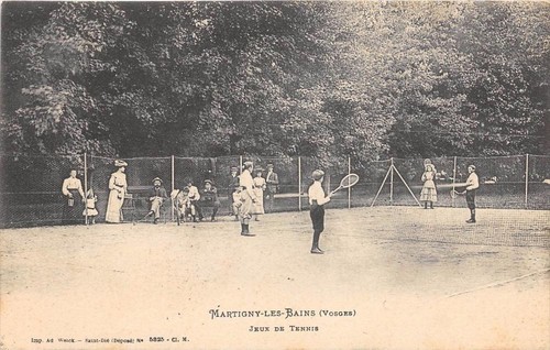 Cpa martigny les bains jeux - cpa,